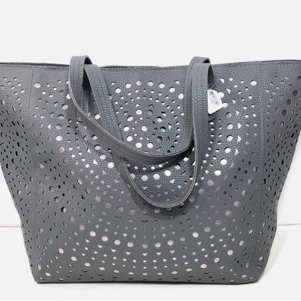 Elegant Gray Bath& Body Works Tote Bag!